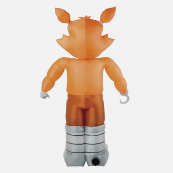 Five Nights at Freddy's Foxy Inflatable Animated Halloween Yard Prop Animatronic - Picture 5 of 7